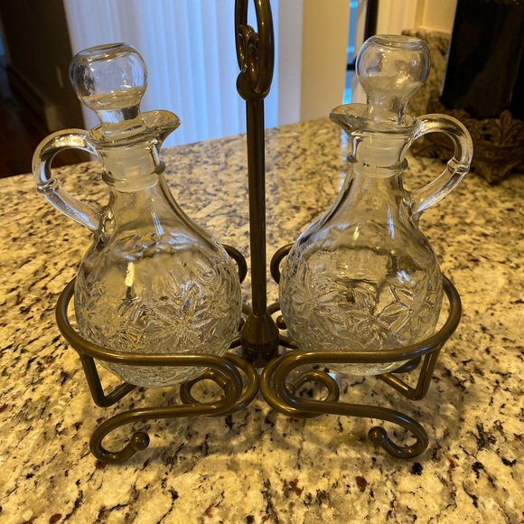 Princess House Dining Vintage Princess House Crystal Fantasia Oil